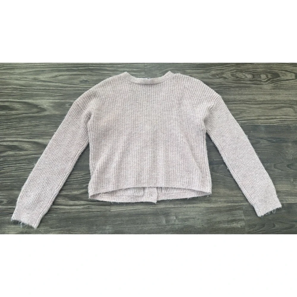 Girls Youth Cardigan Fuzzy Cozycore Button Up Cottagcore‎ Prairie Indie Boho Y2K